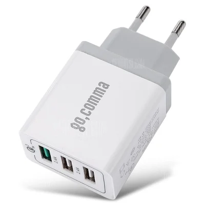 Prozdrowotny - dla wszystkich
LINK<-Gocomma 3 USB Ports QC 3.0 Power EU Plug Quick Ad...
