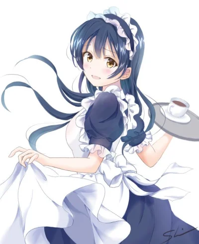 LlamaRzr - #randomanimeshit #lovelive #loveliveschoolidolproject #umisonoda #maid #bl...