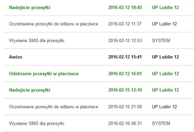 em_em - #pocztapolska #tracking
Mirki coś się, coś się popsuło i odebrana przesyłka ...