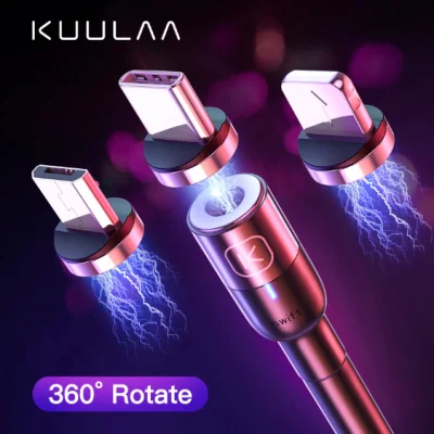 duxrm - Kabel magnetyczny KUULAA
Długość: 1m, 2m, 3m
Końcówki: iPhone, microUSB, US...