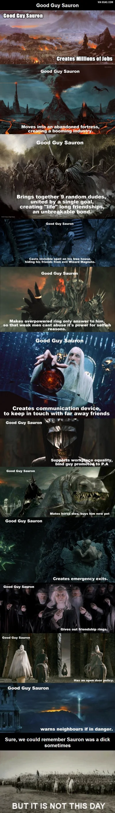 T.....n - #9gag #sauron #tolkien