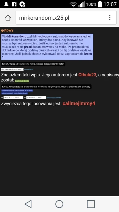 Cthulu23 - Gratuluję @callmejimmy4 ( ͡° ͜ʖ ͡°) Jesteś szczęśliwym zwycięzcom, który w...