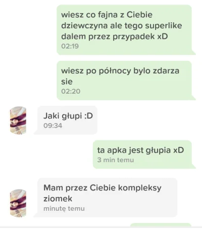 U.....0 - pamiętajcie nie używajcie #tinder podczas libacji