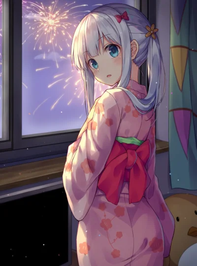 Morimasa - #randomanimeshit #eromangasensei #sagiriizumi #kimono #huwalidnwls3010