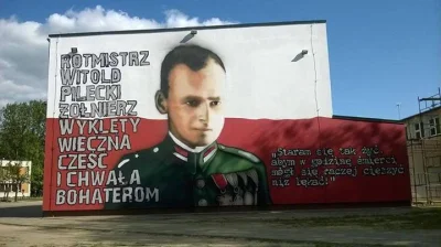 kuriozum5 - #patriotyzm #mural #historia #zolnierzewykleci #4konserwy #pilecki #pozna...