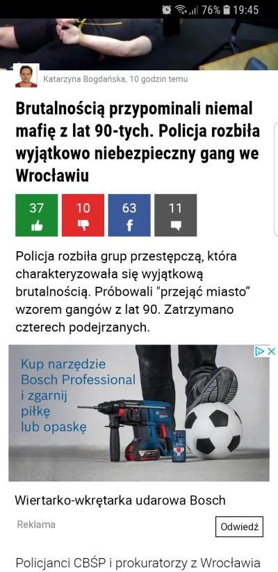 zepsutyzachod - Reklama tematyczna gdybym chcisl np komus przewiercac kolana