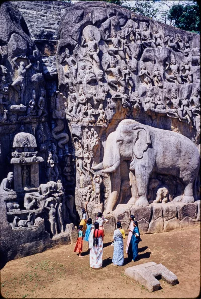 myrmekochoria - Wim Swaan, Mahabalipuram, Indie bez daty ale fotografie z okresu 1951...