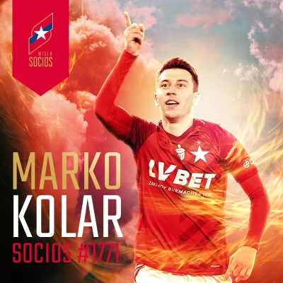 4lord - Marko Kolar został członkiem Socios Wisła (｡◕‿‿◕｡)
#wislakrakow #wislasocios