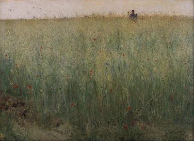 M.....a - Karl Nordstrom - "Field of Oats at Grez", 1885 r.

#sztuka #art #obrazy #...