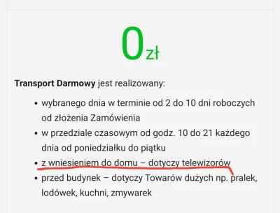 radziuxd - @Westfield: Przecież tu jak byk stoi, że telewizory wnoszą na kwadrat, ale...