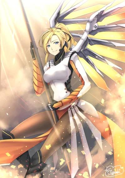 M.....n - #randomanimeshit #overwatch #mercy

SPOILER