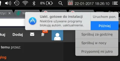 komw - @robaczek147: 6dni minęło od poprzedniego wpisu ;) OSX prosi o restart bo cośt...