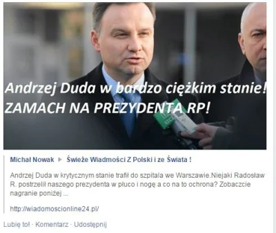 pogop - Co tu się o--------a na facebooku... żenadłem...

#duda #facebook #trolle #...