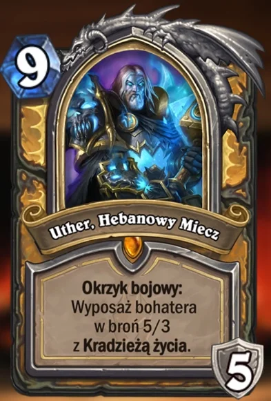 Vasek - I paladynio. W komentarzu hero power.
#hearthstone