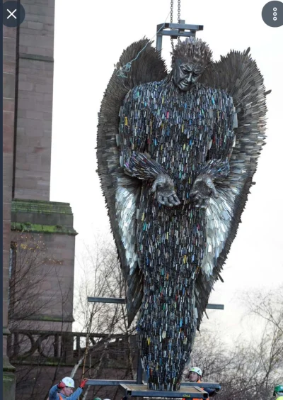 kozinho3 - Knife Angel. 100 tys. noży zarekwirowanych na ulicach #uk