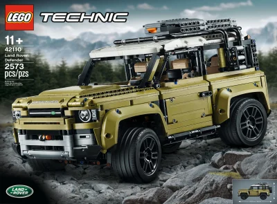 M_longer - No i jest oficjalnie.
Nowy Land Rover Defender w wersji LEGO Technic.

...