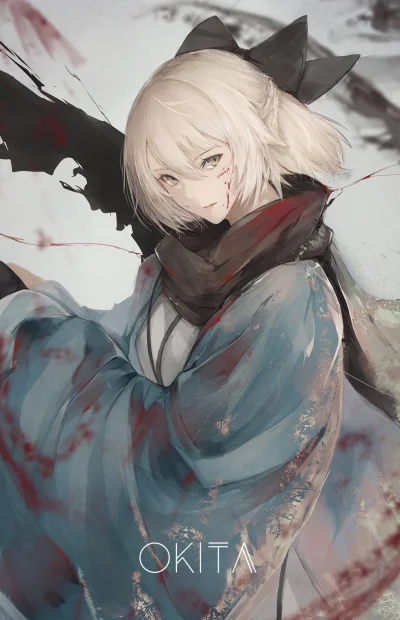 bakayarou - #randomanimeshit #fate #fategrandorder #okitasouji #sakurasaber #animeart...