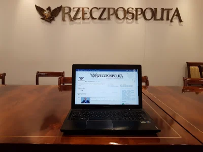 Rzeczpospolita_pl - @travikk: Gdy mamy możliwość, lubimy pracować w tym miejscu :)