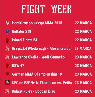 Poortland - #ufc
#mma
#boks
#fightweek <<<<<<

Zapraszam na fightweek.pl