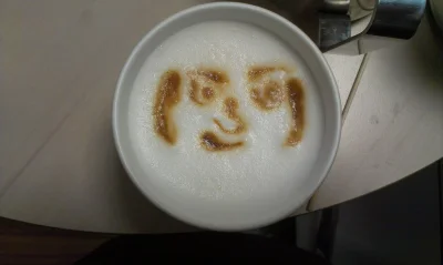 m.....9 - tylko mirko! #latteart #kawa