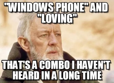 r3ll - No kurde, narzekałem na ten cały windows phone w #lumia735 ale teraz to już pr...
