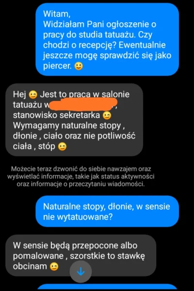 Twinkle - Co xD. Teraz oprócz zdjęć dziar, dłoni i stóp jestem proszona o zdjęcie PAZ...