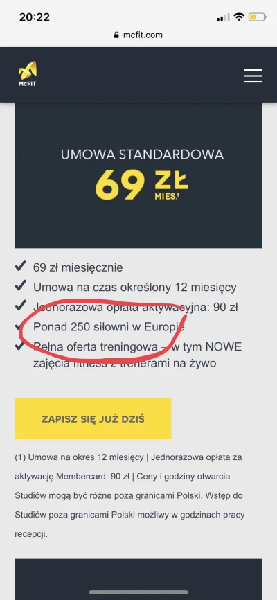 Blazej193272 - Czy wykupując karnet na siłownie mcfit mogę korzystać z każdego oddzia...