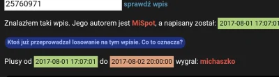 MiSpot - Gratulacje @michaszko! ʕ•ᴥ•ʔ

Po odbiór nagrody zapraszam na PW (⌐ ͡■ ͜ʖ ͡...