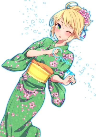 kedzior1916 - #randomanimeshit #idolmaster #mikihoshii #kimono @SzlomoBronsztajn