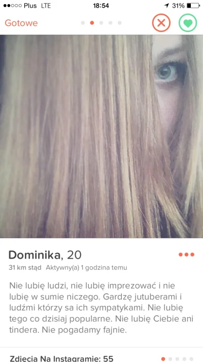 jathek - #tinder och jestem taka anty i taka kul... #logikarozowychpaskow #przyczajon...