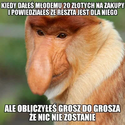 divine11 - @divine11: #polak #humorobrazkowy #nosaczsundajski