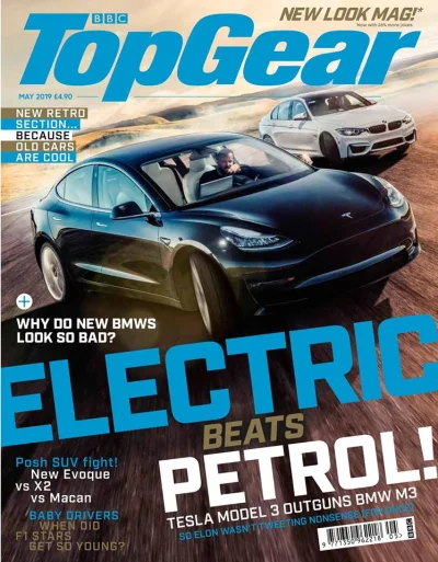 L.....m - Już w maju w najlepszych kioskach.
Electric beats petrol - Tesla Model 3 o...