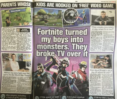 Frenzy_pl - W UK piszą o chłopcach, którzy po spotkaniu z Fortnite stali się potworam...