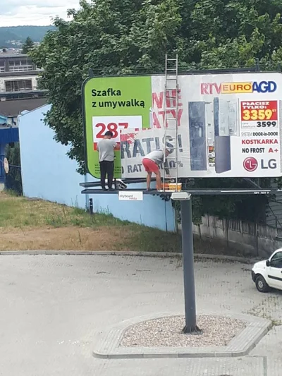 Przwoj - Tak się pracuje na wysokości, a nie jakieś zabezpieczenia dla frajerów. ( ͡°...