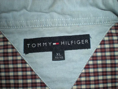 halfmaniac - Mam koszulę z Tommy Hilfigera o jakimś dziwnym rozmiarze XL Xg/XG. Ta ko...