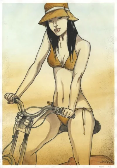 v.....r - #bikegirls #bikeboners #bikeart #ladnapani #bikini #cyclechic