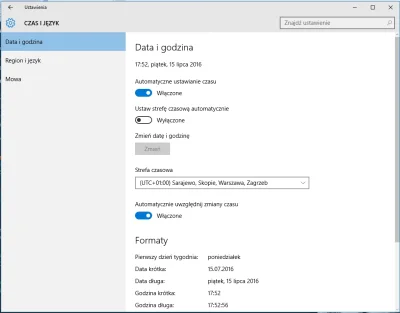 zdanewicz - #informatyka #windows10

Mam problem z wyświetlaniem godziny, mam ustaw...