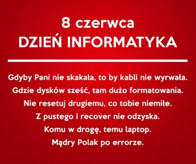 balatka - najlepszego Kochani! 
#programowanie #informatyka #programista15k (♥ ʖ̯♥)