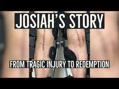 shdw - > Josiah O’Brien is a powerlifter who suffered one of the worst squat injuries...
