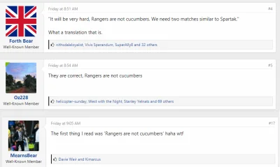 peetee - Czytam sobie forum Rangersów na temat #legia
Próbują tłumaczyć forum Legii ...