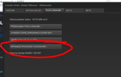 epll - @maks112: Steam-> ustawienia czy coś gry i sprawdź spójność plików. Może coś c...