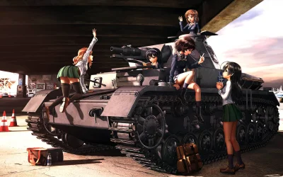 BlackReven - #randomanimeshit #girlsundpanzer #tajimayuuki