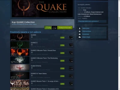 blogger - #steam #steamsummersale #quake #gry #staregry 

miałem już czwórkę więc s...