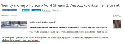 naczarak - >Minister Waszczykowski po raz kolejny podnosi Polskę z kolan, daje Niemco...