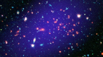 d.....4 - Olbrzymia gromada galaktyk zauważona z pomocą teleskopów NASA (ENG)

Astr...