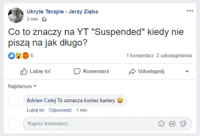 saakaszi - Pierwsza ofiara koronawiursa w Polsce:
JERZY ZIĘBA ZNIKA Z YOUTUBA!
Znal...