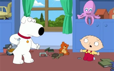 anonimek123456 - Dlaczego Lois nie rozumiem co mówi Stewie, ale rozumie co mówi Brian...