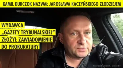 gtredakcja - Czy Durczok znieważył Jarosława Kaczyńskiego? Jest zawiadomienie do prok...
