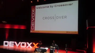 goostleek - A ja właśnie przyjechałem na #devoxx i oni tu jednym z głównych sponsorów...