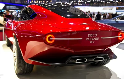 Lumpart - Alfa Romeo Disco Volante (Latający Dysk) Samochód wyprodukowany przez manuf...